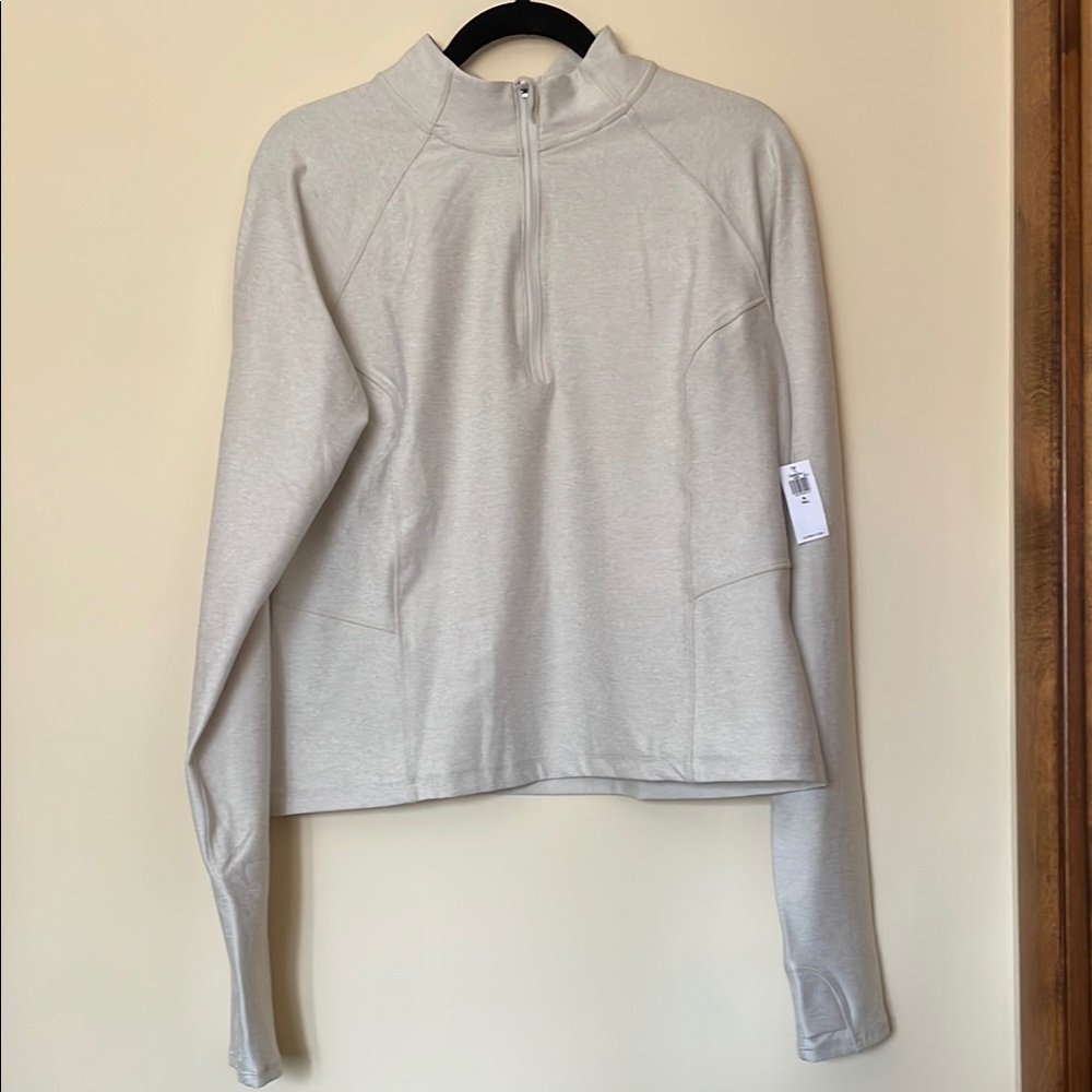 Women's Cream Active wear top